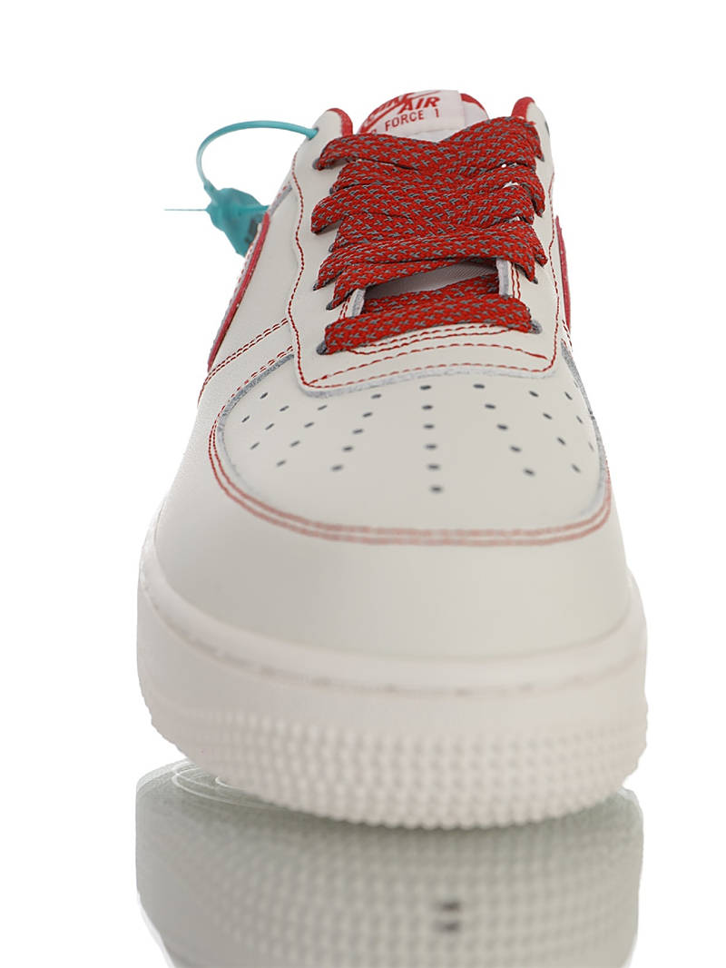 nike air force 1 - Blanco Rojo