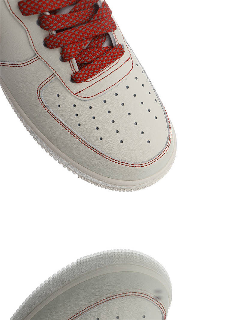 nike air force 1 - Blanco Rojo