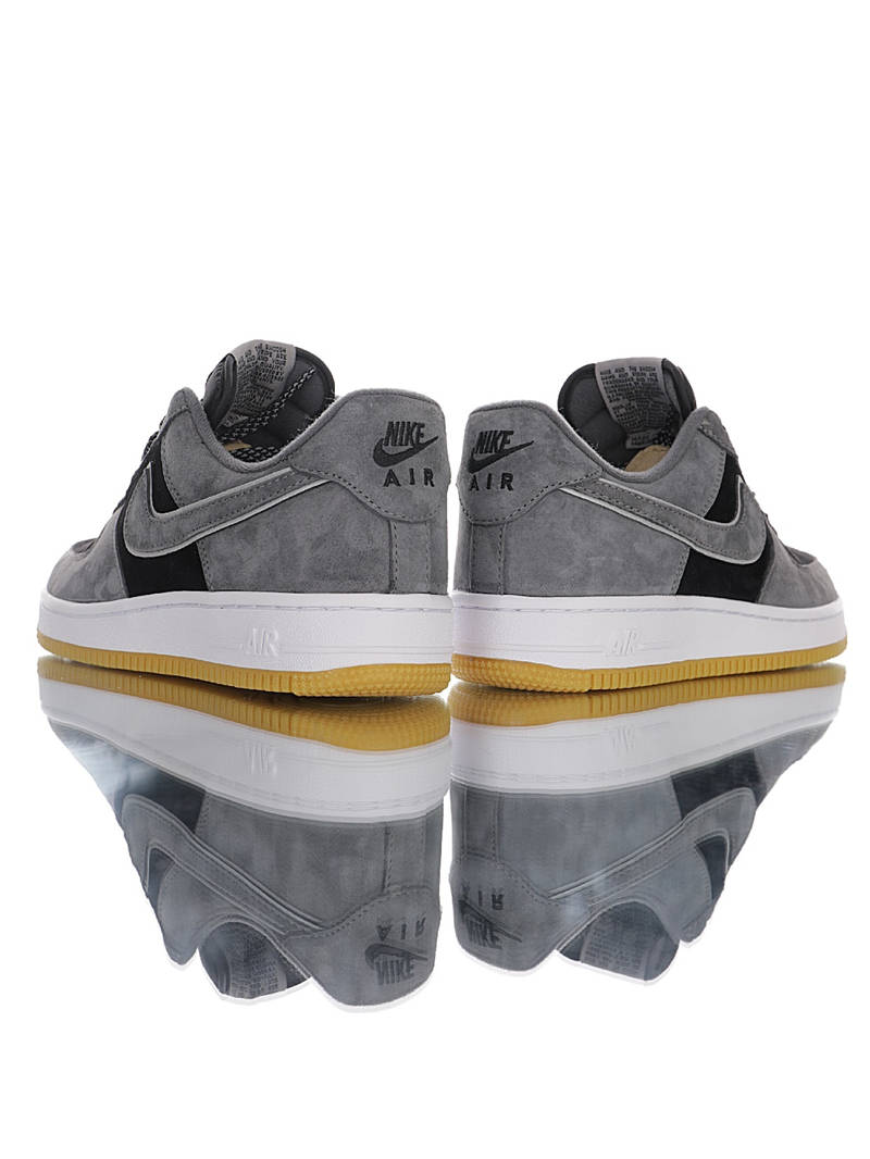 nike air force 1 - Negro Gris Fluor