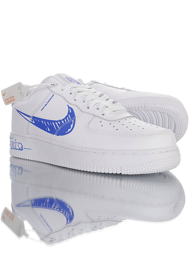 nike air force 1 - Blanco Azul