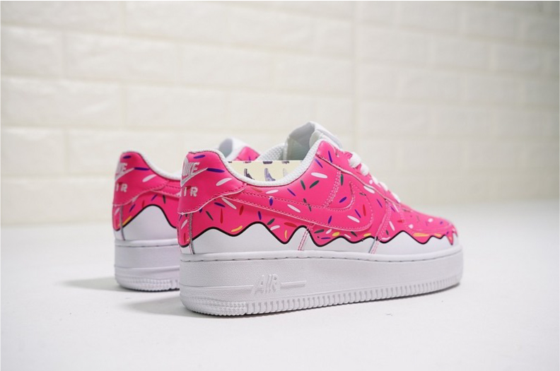 nike air force 1 - Rosado Blanco
