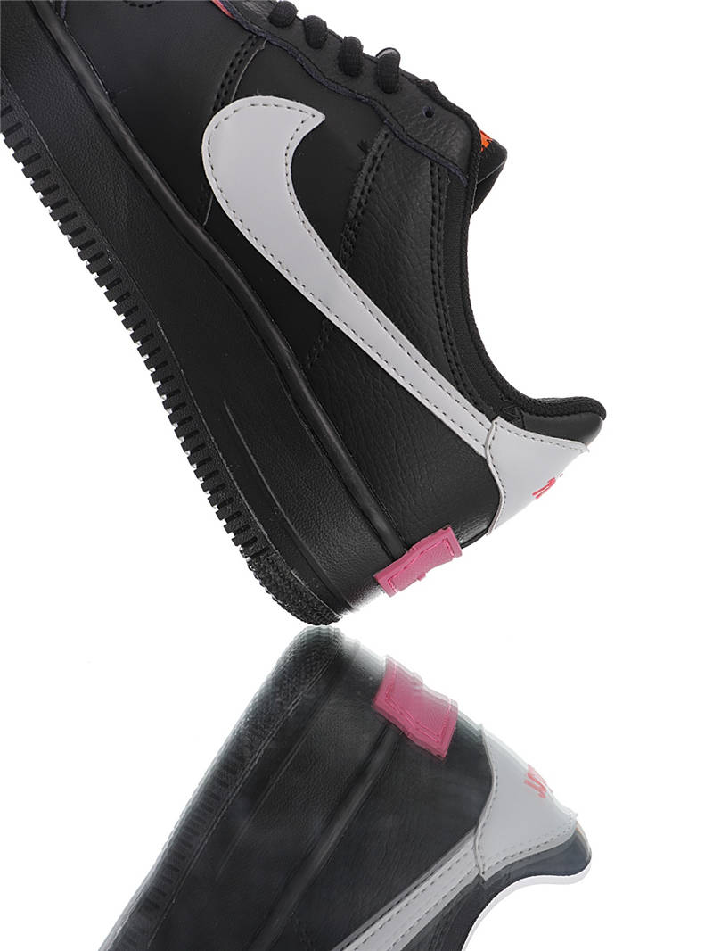 nike air force 1 - Negro Gris Rosado