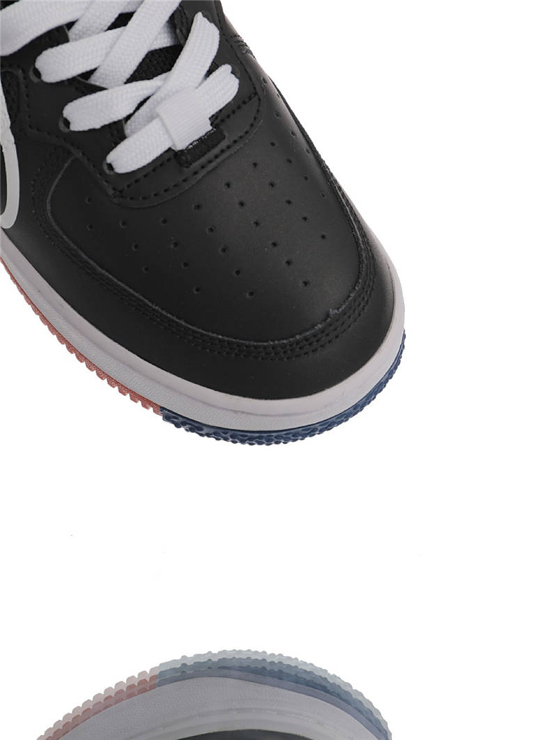 nike air force 1 - Blanco Negro Azul