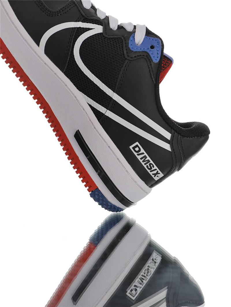 nike air force 1 - Blanco Negro Azul