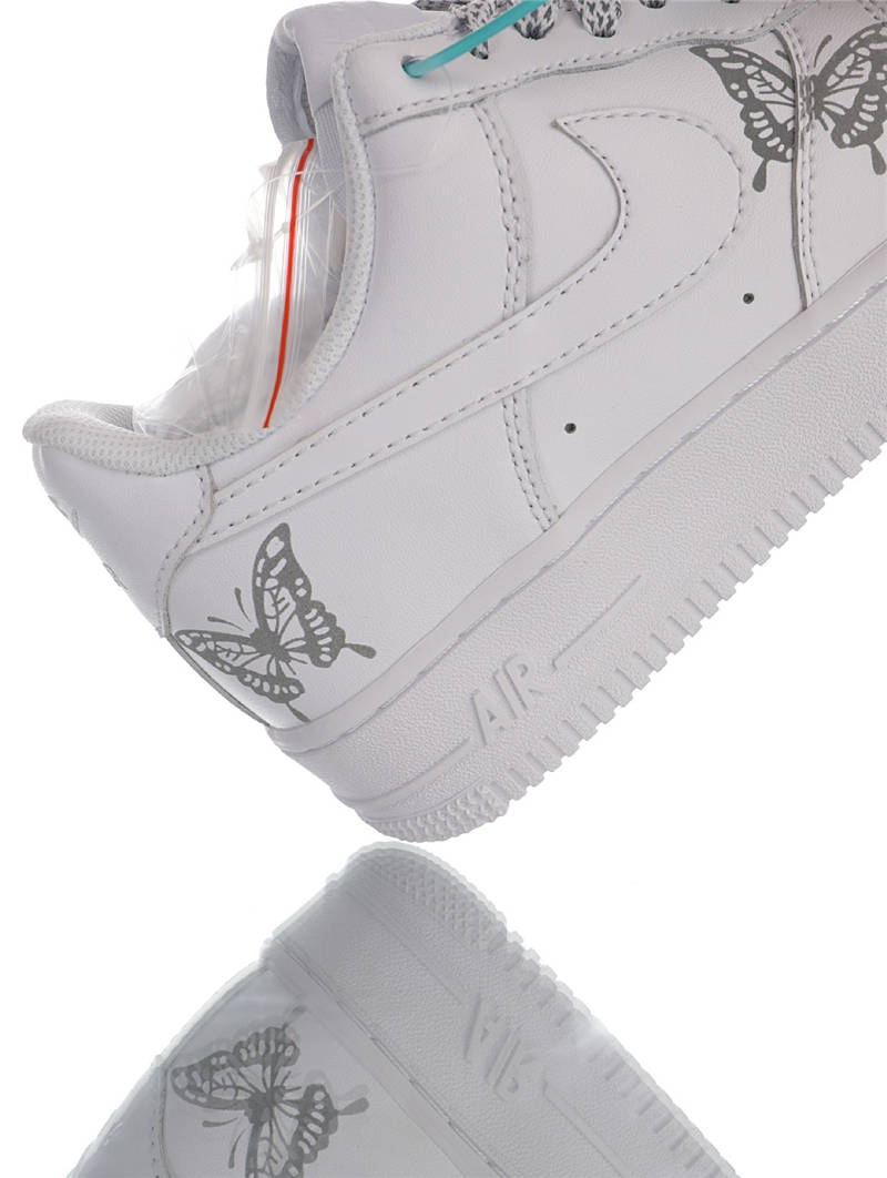 nike air force 1 - Blanco Gris Fluor