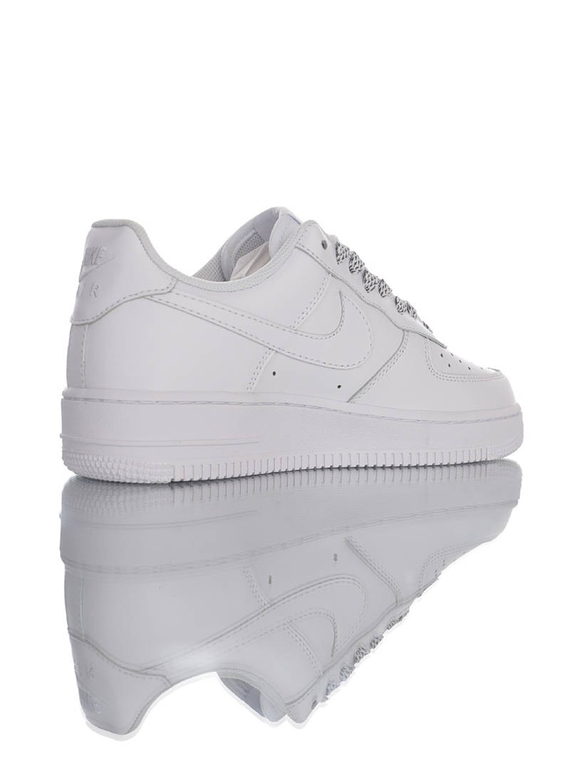 nike air force 1 - Blanco Gris Fluor