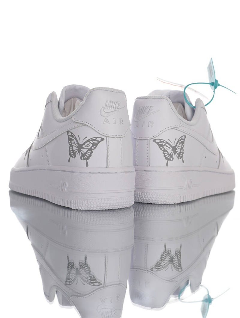 nike air force 1 - Blanco Gris Fluor