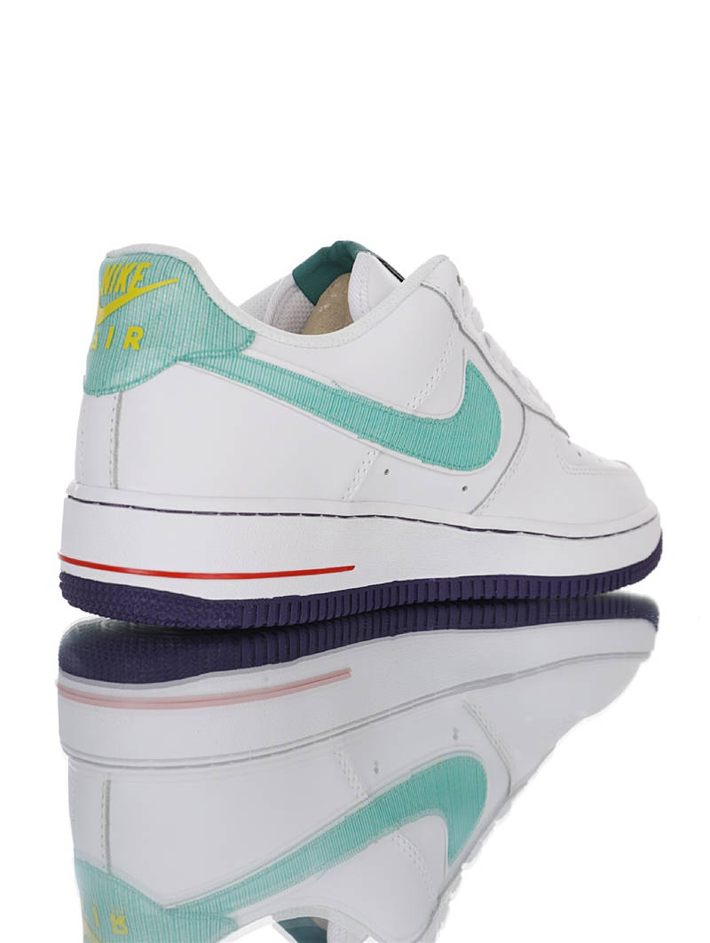 nike air force 1 - Blanco Menta Negro
