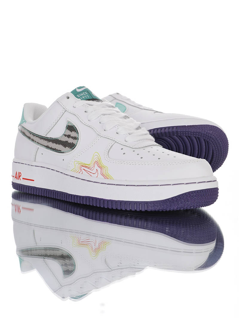 nike air force 1 - Blanco Menta Negro