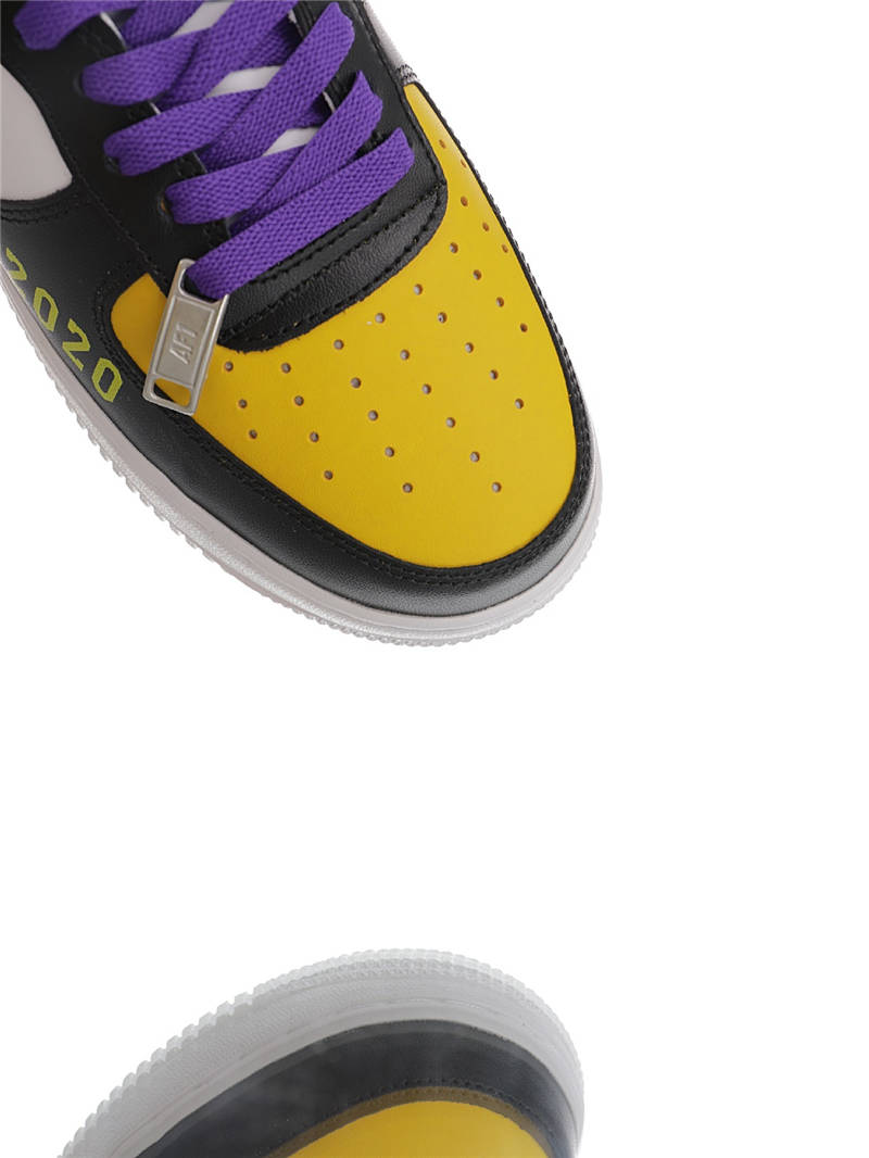 nike air force 1 - Verde Morado Blanco Negro