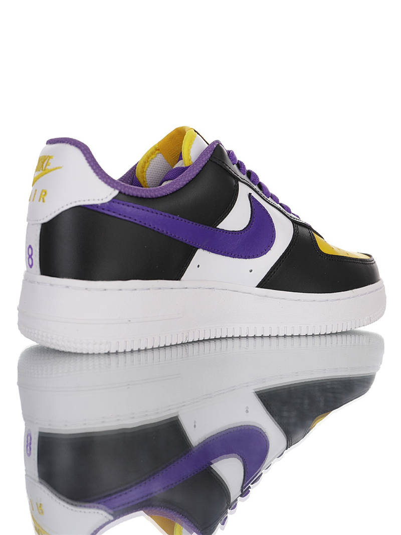 nike air force 1 - Verde Morado Blanco Negro