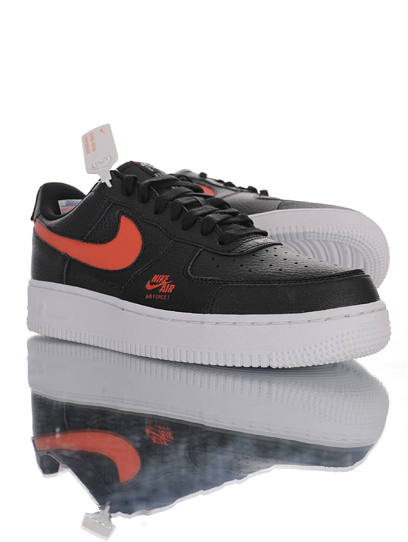 nike air force 1 - Negro Rojo Rosado