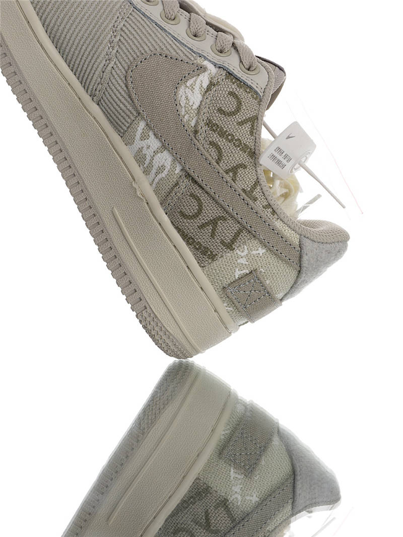 nike air force 1 - Gris Blanco Dorado