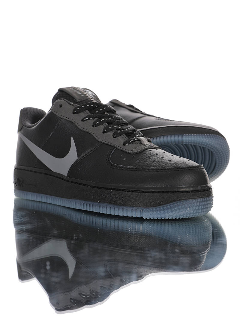 nike air force 1 - Negro Gris