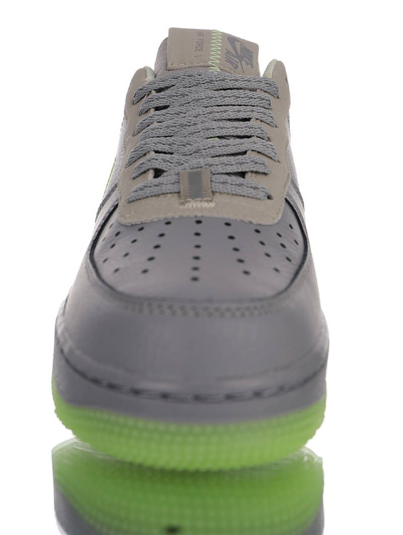 nike air force 1 - Gris Verde