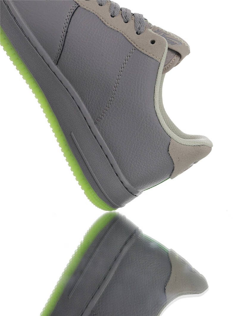 nike air force 1 - Gris Verde