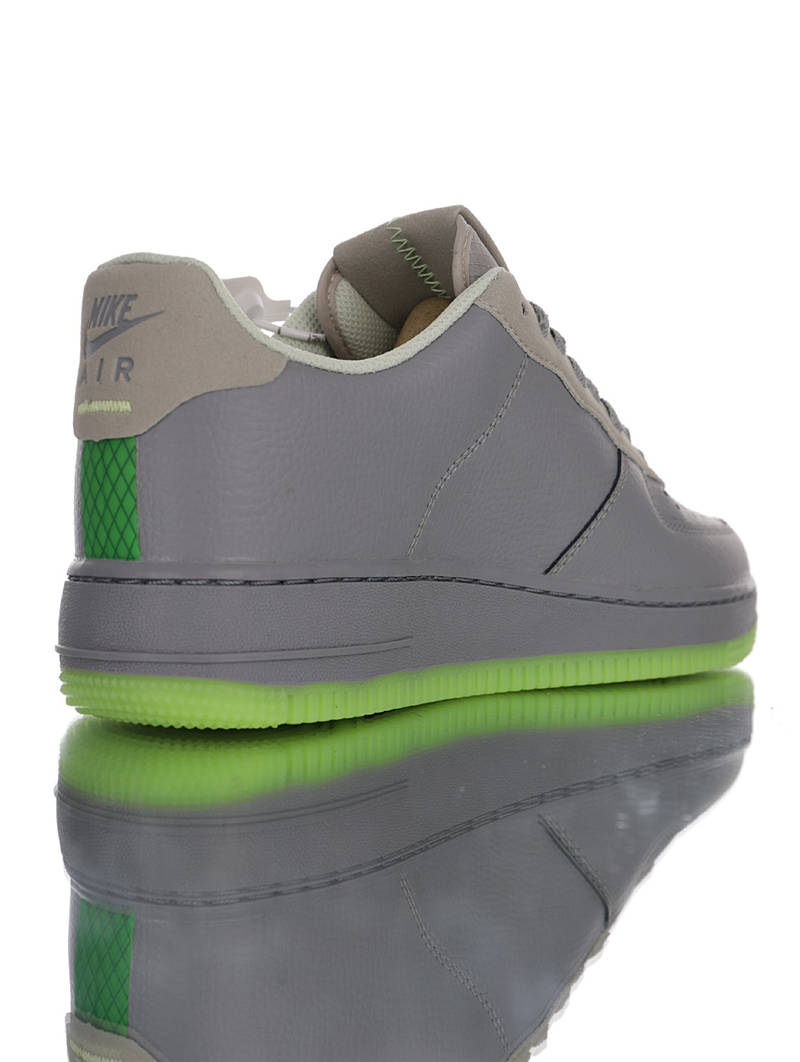 nike air force 1 - Gris Verde