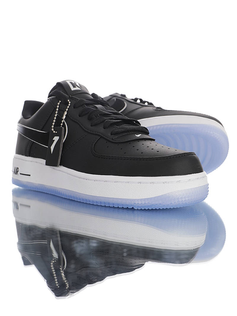 nike air force 1 - Blanco Negro Gris