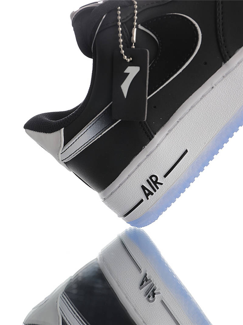 nike air force 1 - Blanco Negro Gris
