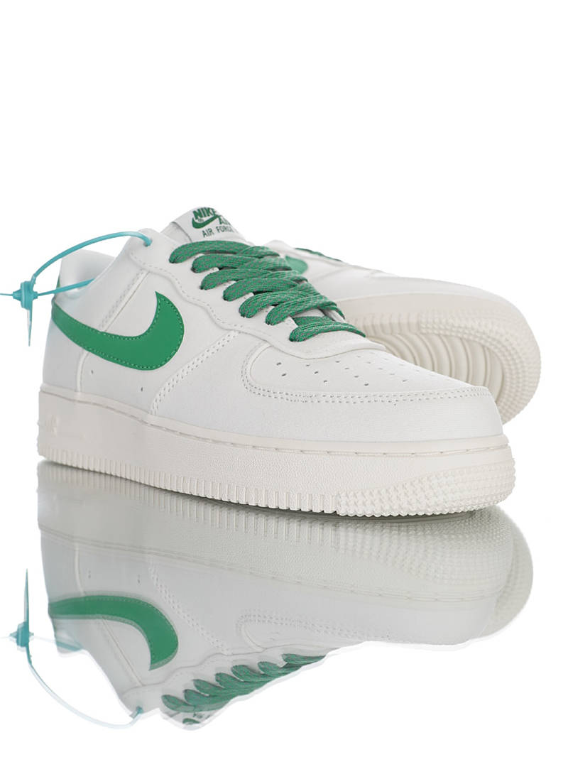 nike air force 1 - Blanco Verde Fluor