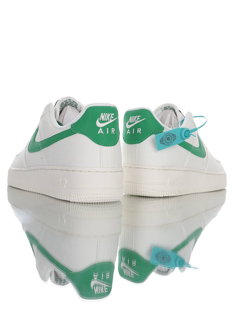 nike air force 1 - Blanco Verde Fluor