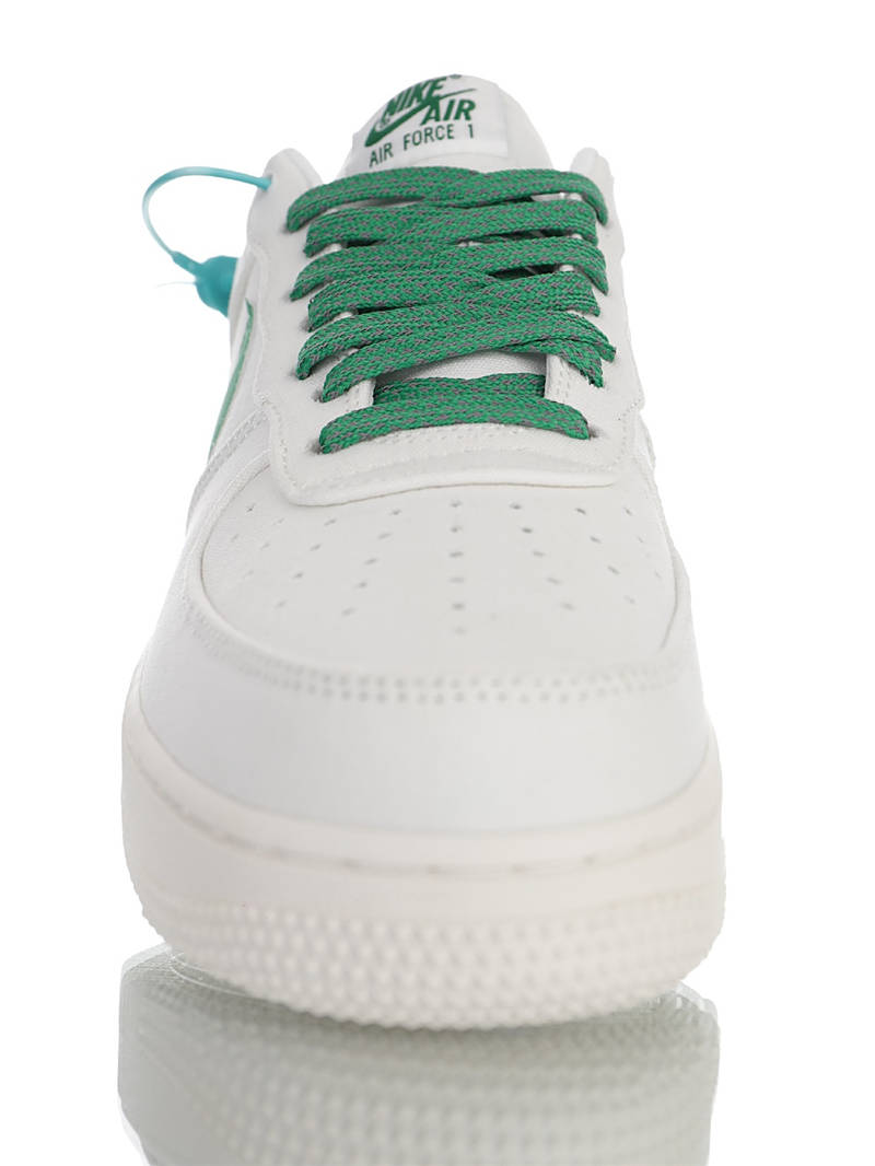 nike air force 1 - Blanco Verde Fluor