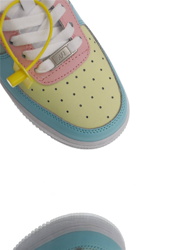 nike air force 1 - Verde Rosado Celeste Morado Menta