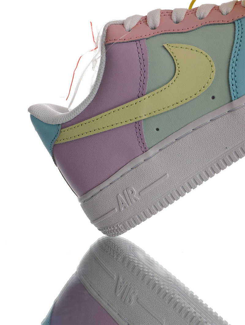 nike air force 1 - Verde Rosado Celeste Morado Menta