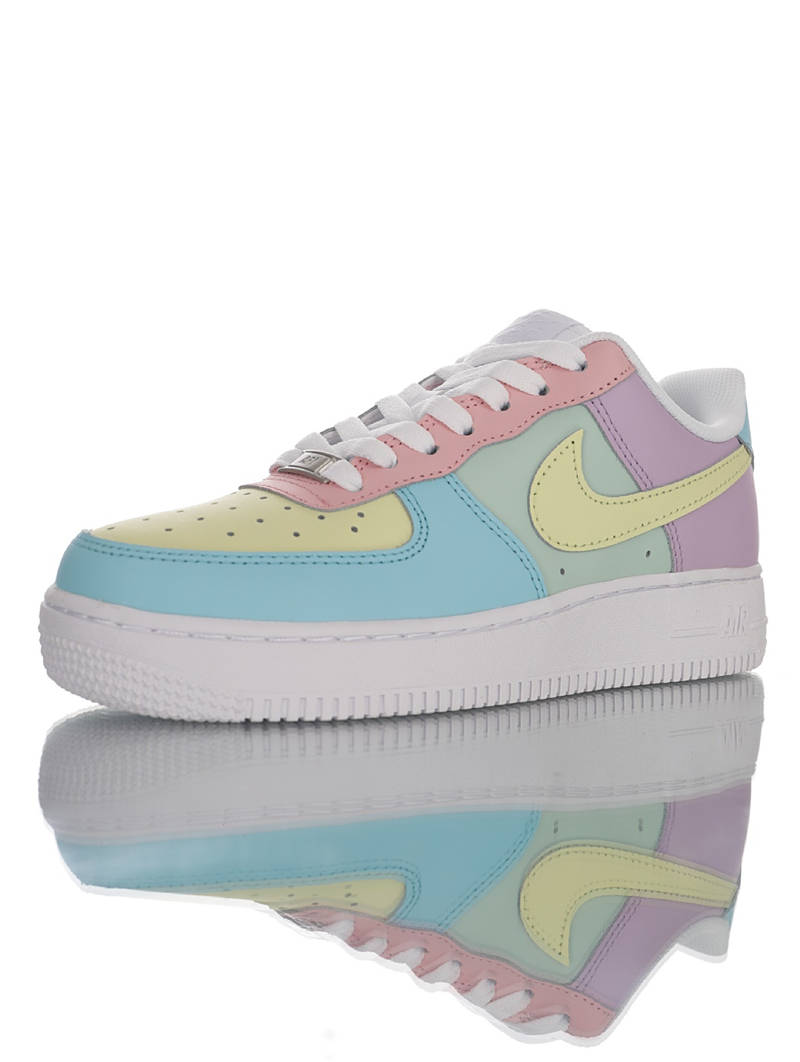 nike air force 1 - Verde Rosado Celeste Morado Menta