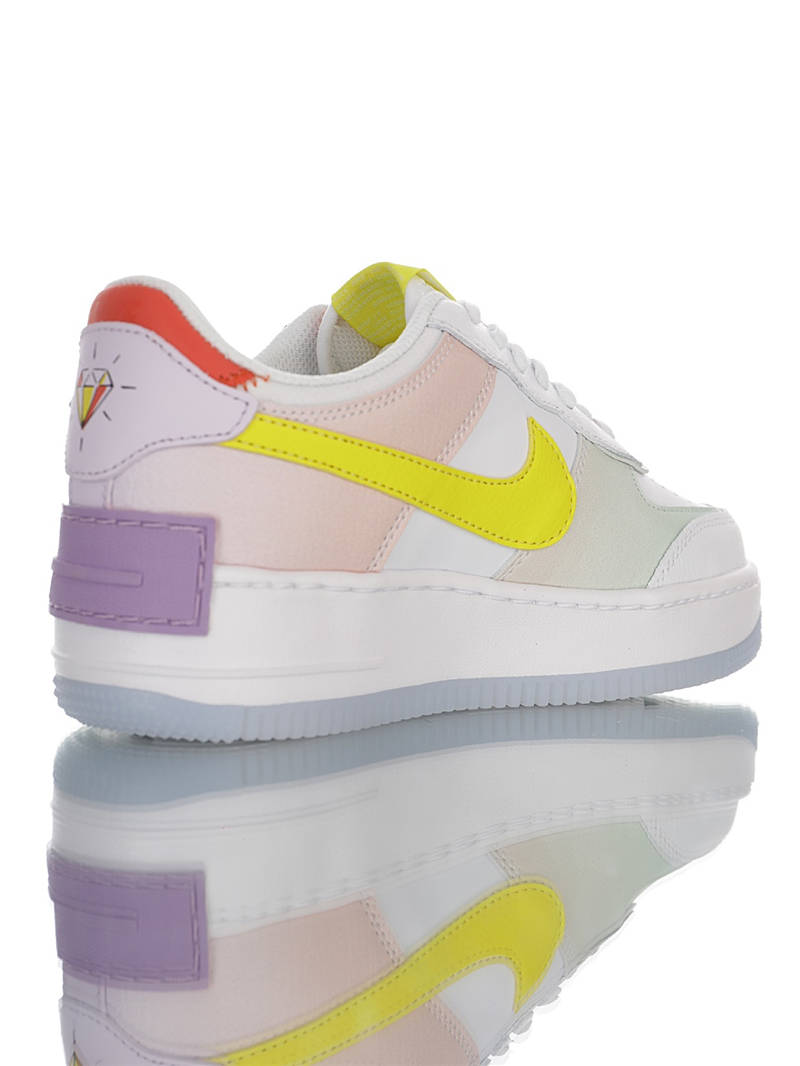 nike air force 1 - Celeste Morado Rosado Blanco Amarillo Naranjo Menta
