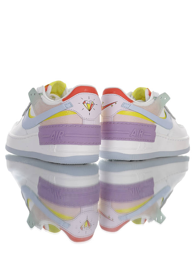 nike air force 1 - Celeste Morado Rosado Blanco Amarillo Naranjo Menta