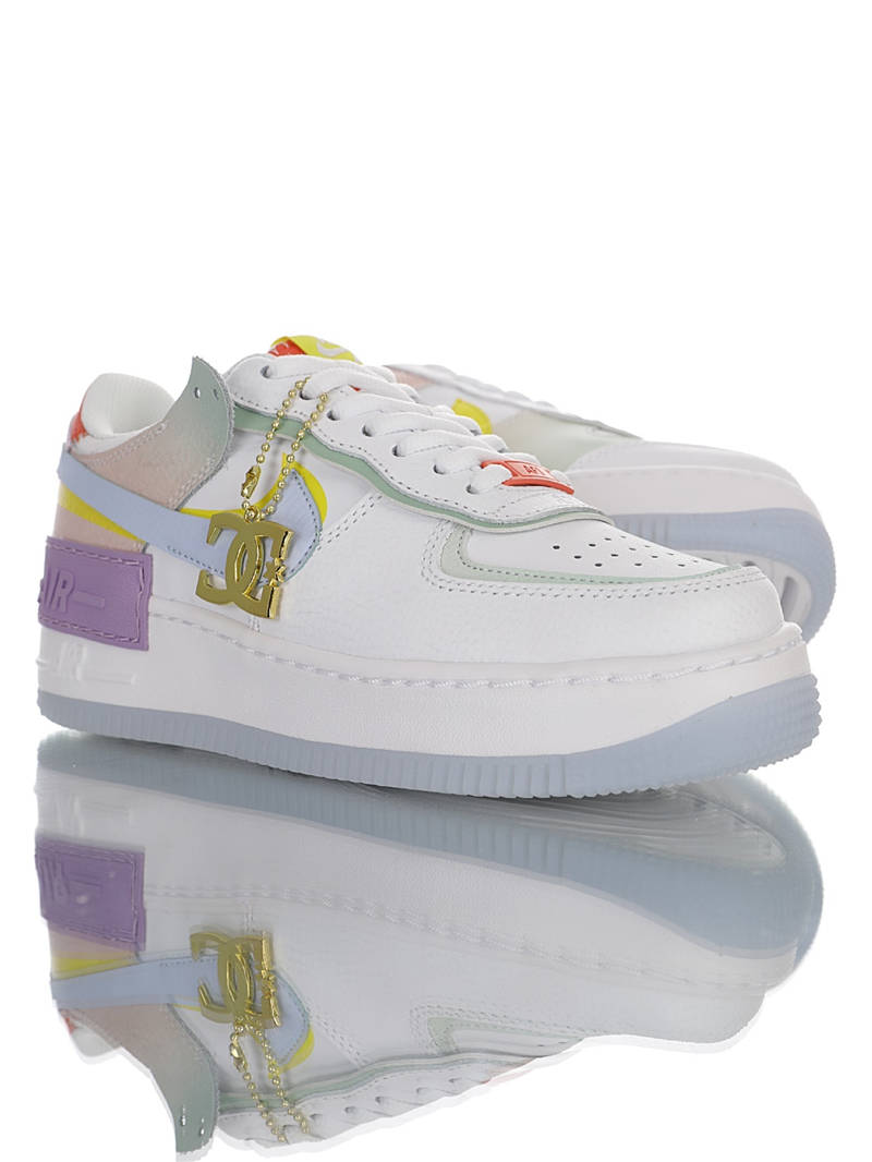 nike air force 1 - Celeste Morado Rosado Blanco Amarillo Naranjo Menta