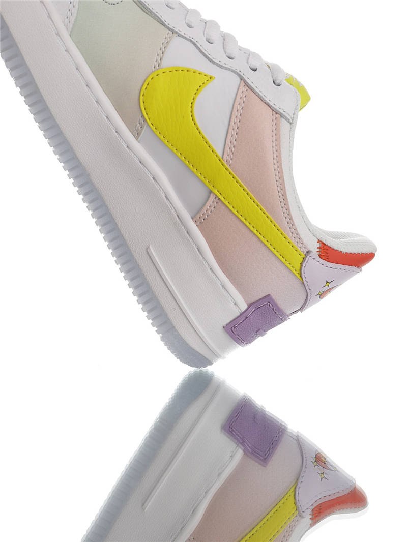 nike air force 1 - Celeste Morado Rosado Blanco Amarillo Naranjo Menta