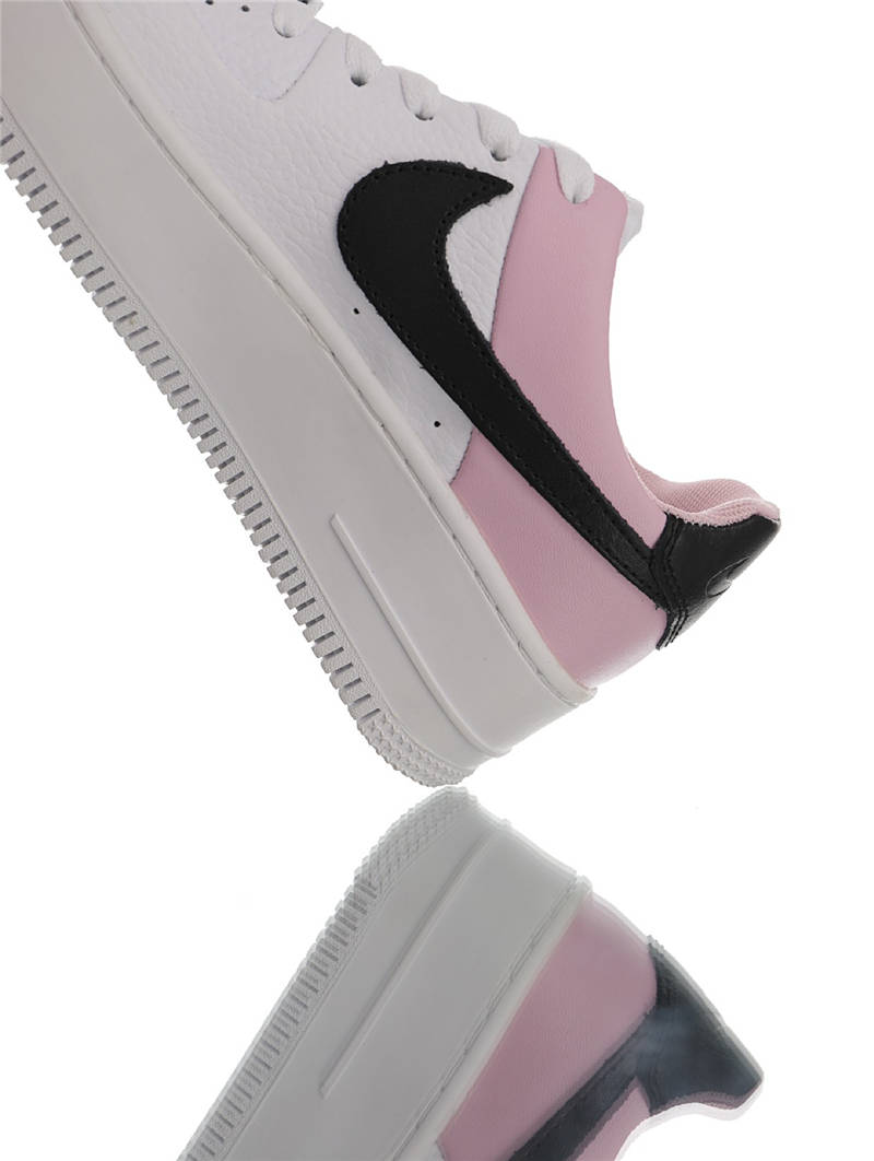 nike air force 1 - Blanco Negro Rosado