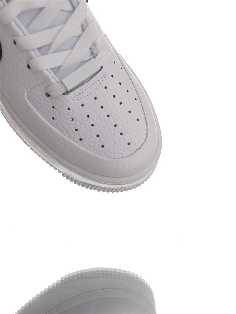 nike air force 1 - Blanco Negro Rosado
