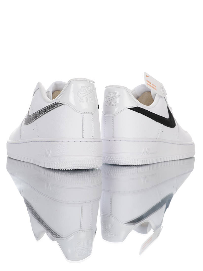 nike air force 1 - Blanco Negro Gris