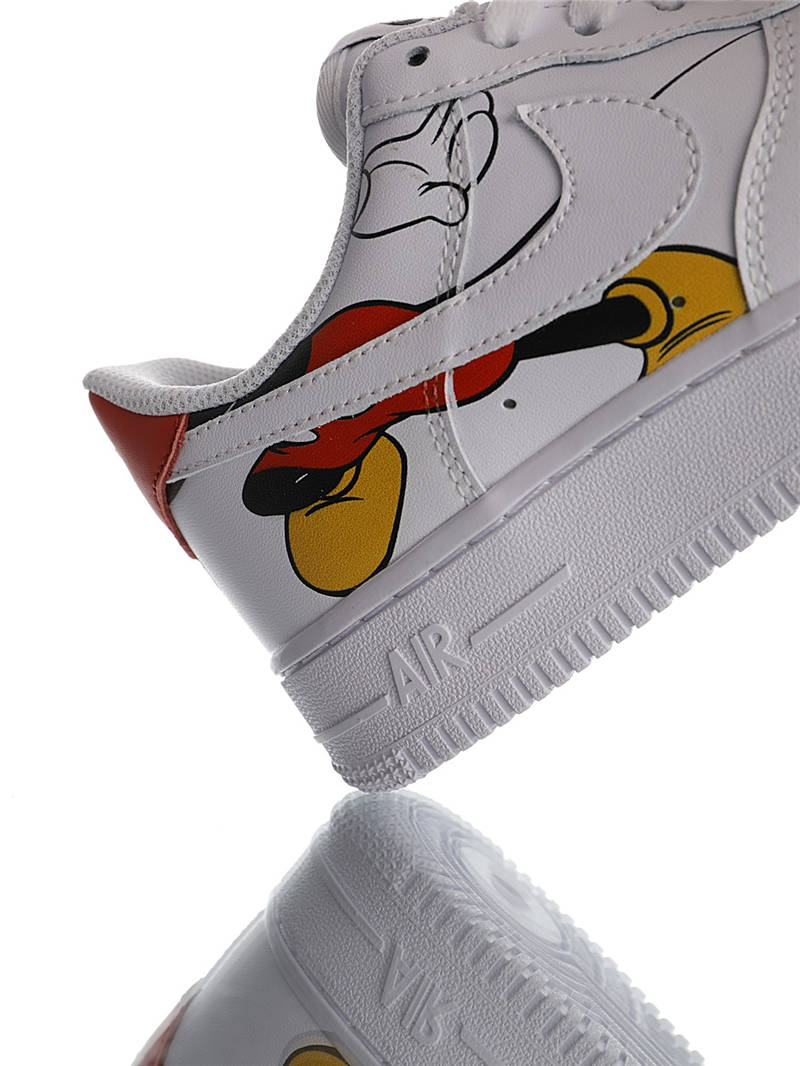 nike air force 1 - Blanco Rojo Amarillo Negro