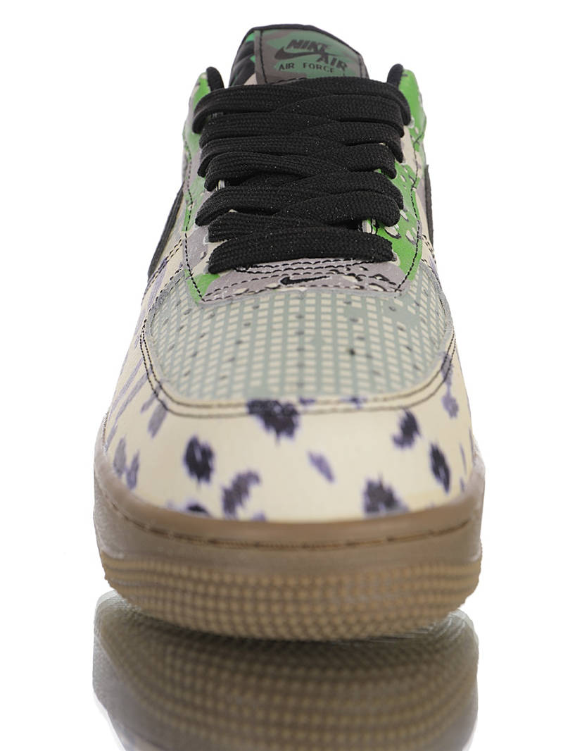 nike air force 1 - Blanco Negro Verde Gris Cafe Fluor