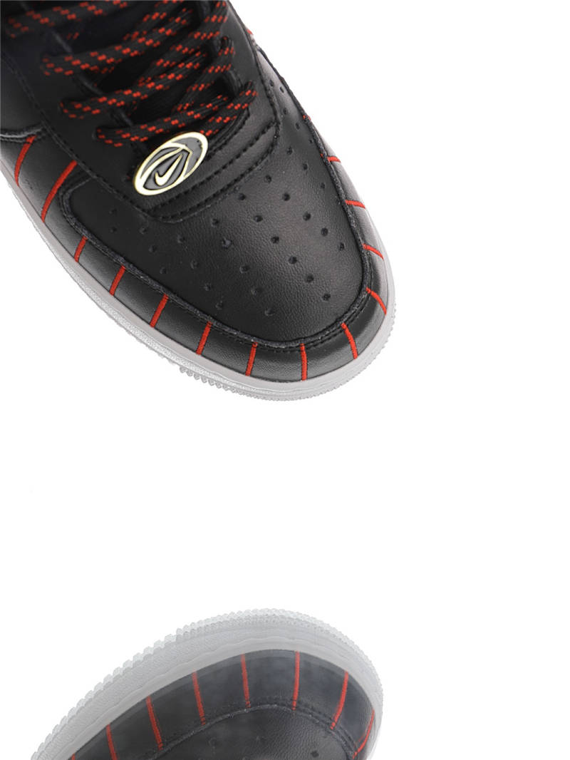 nike air force 1 - Rojo Blanco Negro