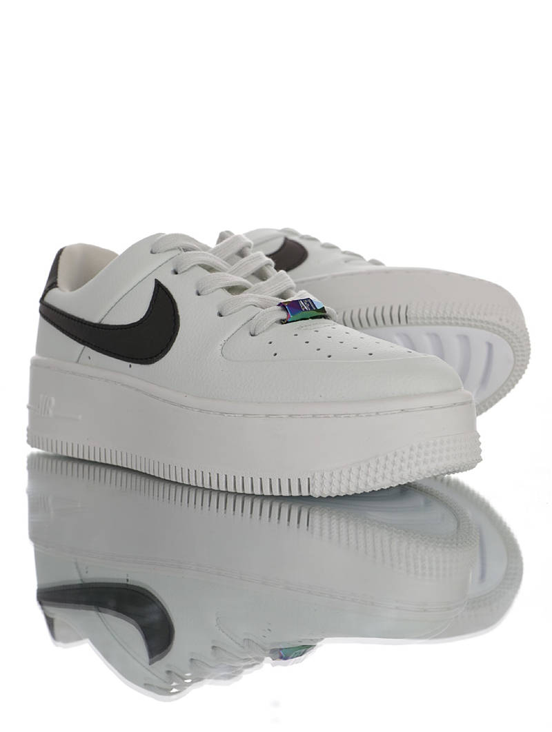 nike air force 1 - Blanco Negro Fluor