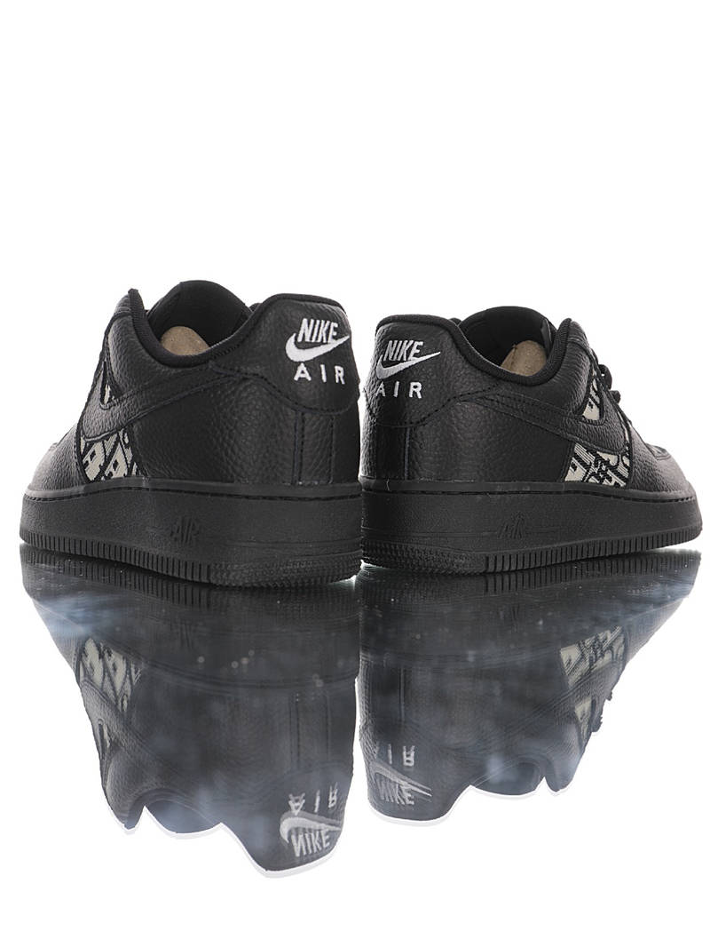 nike air force 1 - Negro Gris