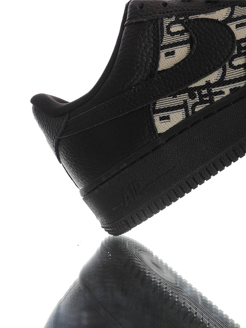 nike air force 1 - Negro Gris