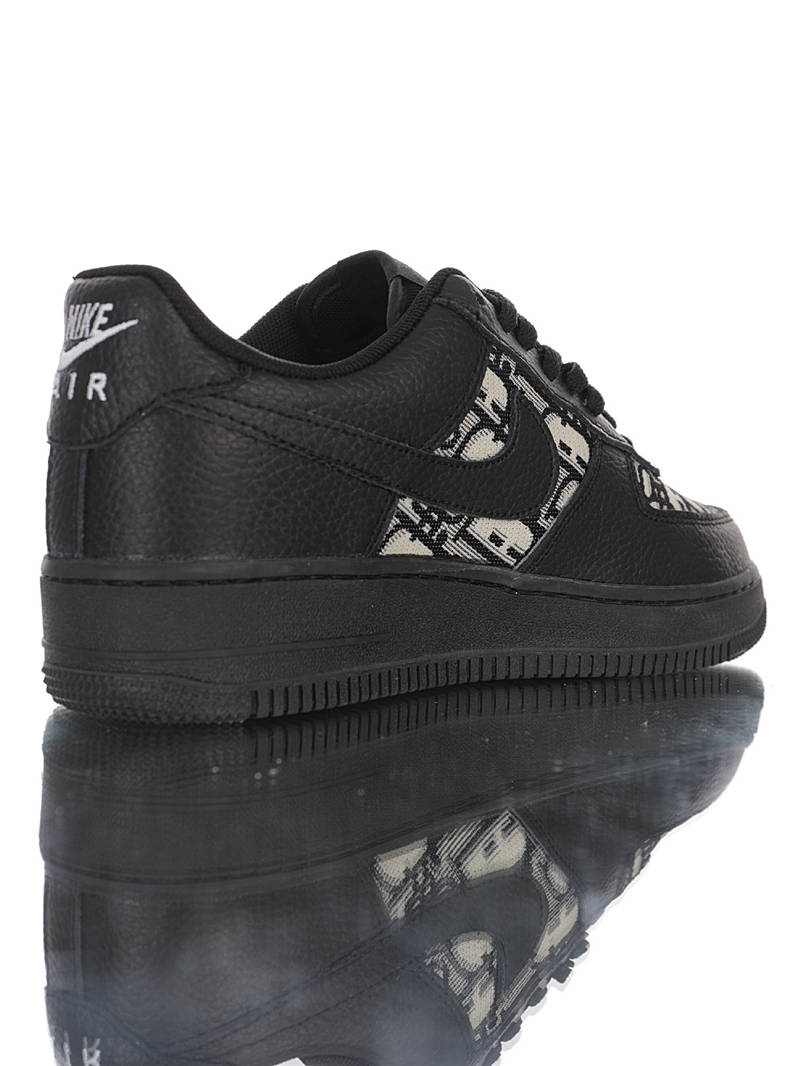 nike air force 1 - Negro Gris
