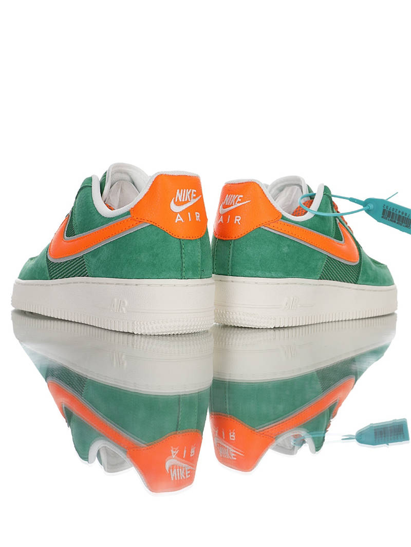 nike air force 1 - Verde Naranjo Fluor