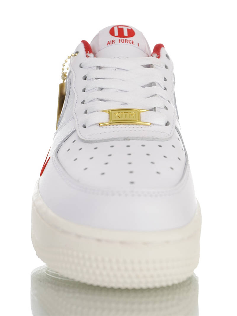 nike air force 1 - Blanco Rojo