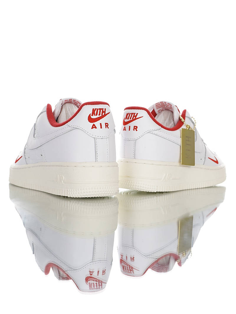 nike air force 1 - Blanco Rojo