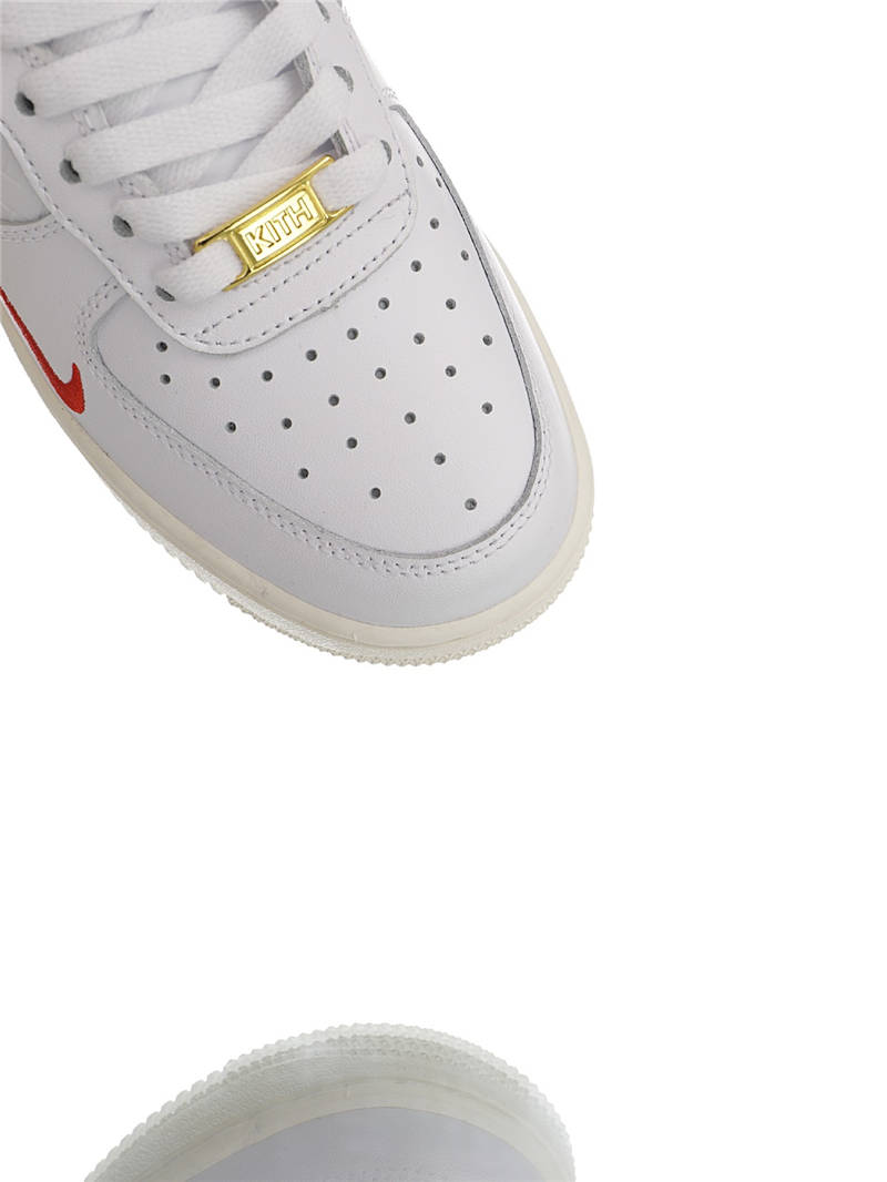 nike air force 1 - Blanco Rojo