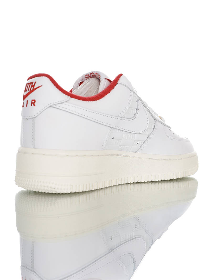 nike air force 1 - Blanco Rojo
