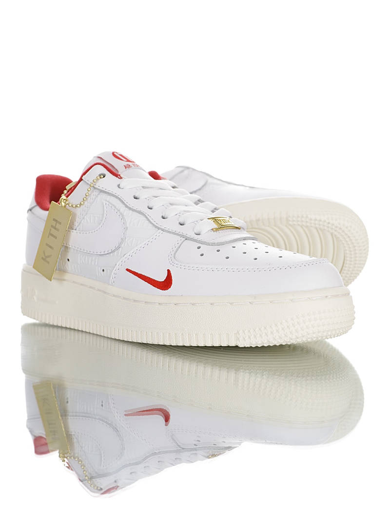 nike air force 1 - Blanco Rojo
