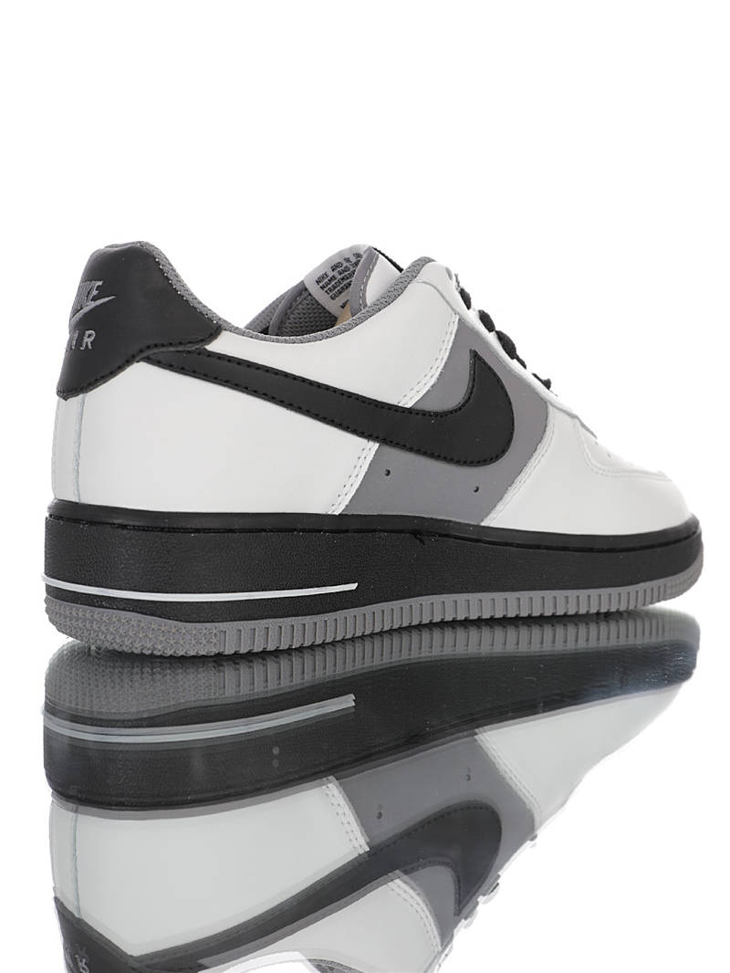 nike air force 1 - Blanco Negro Gris